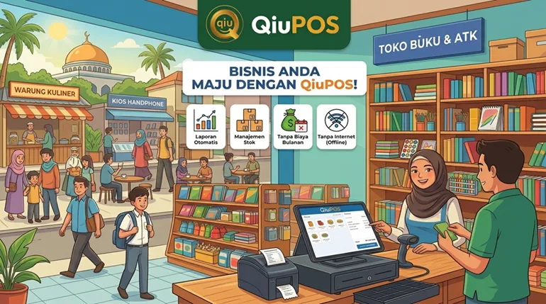 Aplikasi Kasir QiuPOS di Kota Malang